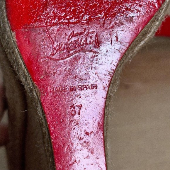 Christian Louboutin Wedges - Picture 8 of 9